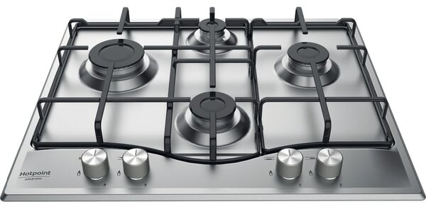 Hotpoint Ariston PCN 642 IX/HA Piano Cottura 4 Fuochi a Gas 60 cm colore Inox