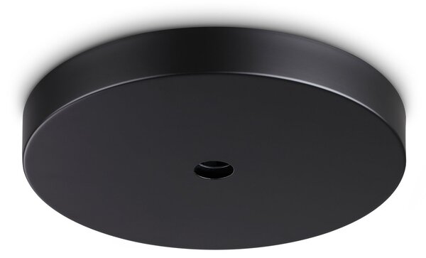 Plafoniera Collezione MAPA Finitura Nera Diametro 36cm Ideal Lux