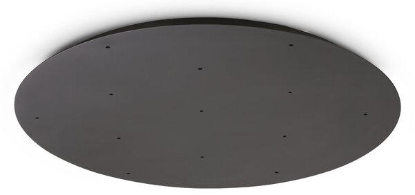 Plafoniera Collezione MAPA Finitura Nero Diametro 75 cm Ideal Lux