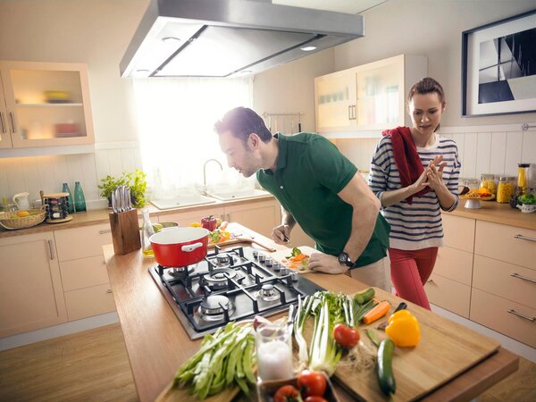 Beko HIML 95225 SXE Piano Cottura 5 Fuochi a Gas 90 cm Griglie in Ghisa (1 Bruciatore Wok) colore Inox