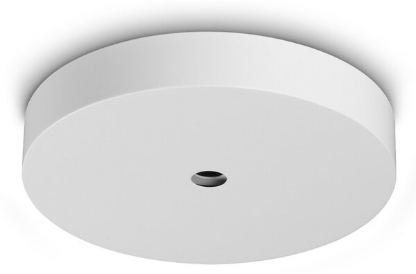 Plafoniera Collezione MAPA Bianca D22 Cm Altezza 4.5 Cm Ideal Lux