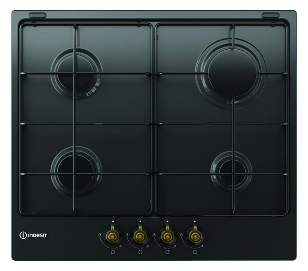 Indesit Piano Cottura 4 Fuochi a Gas Larghezza 58 cm colore Antracite - TH 642/I AN