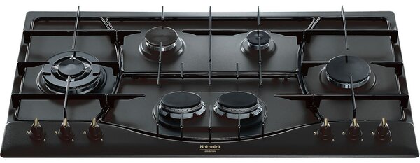 Hotpoint Ariston PHN 960MST (AN) R/HA Piano Cottura 90 cm a Gas 6 Fuochi (1 Bruciatore Tripla Corona) colore Antracite
