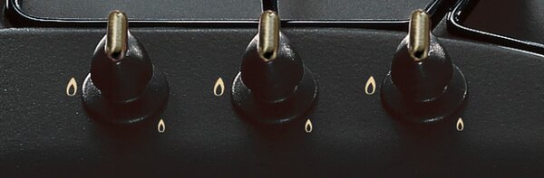 Hotpoint Ariston PHN 960MST (AN) R/HA Piano Cottura 90 cm a Gas 6 Fuochi (1 Bruciatore Tripla Corona) colore Antracite