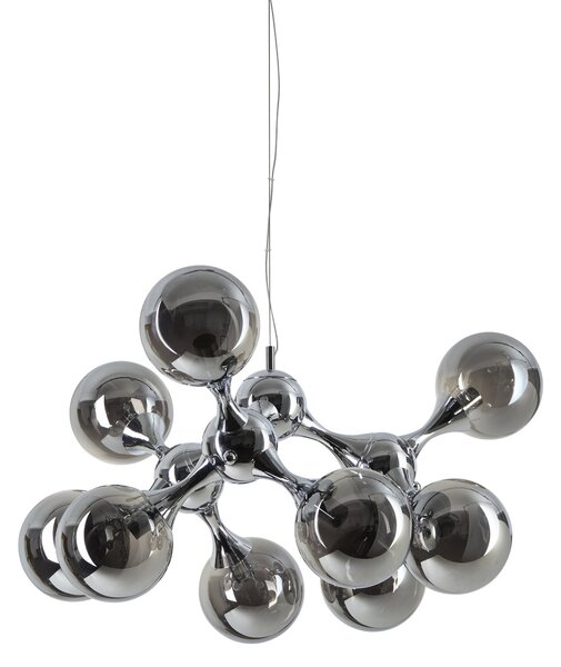 Lampadario Nodi Collezione 9 E14 Cromo Altezza Regolabile Ideal Lux