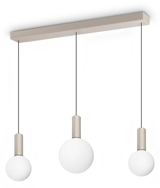 Lampada a Sospensione ODEON LED 20W Luce Calda Bianco Altezza Regolabile Ideal Lux