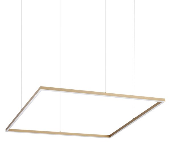 Lampada Ideal Lux Oracle 53W LED Naturale 4000K Ottone Altezza Regolabile