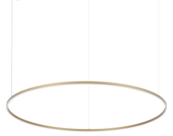Lampada Oracle 81W Luce Naturale 4000K Finitura Ottone Altezza Regolabile Ideal Lux