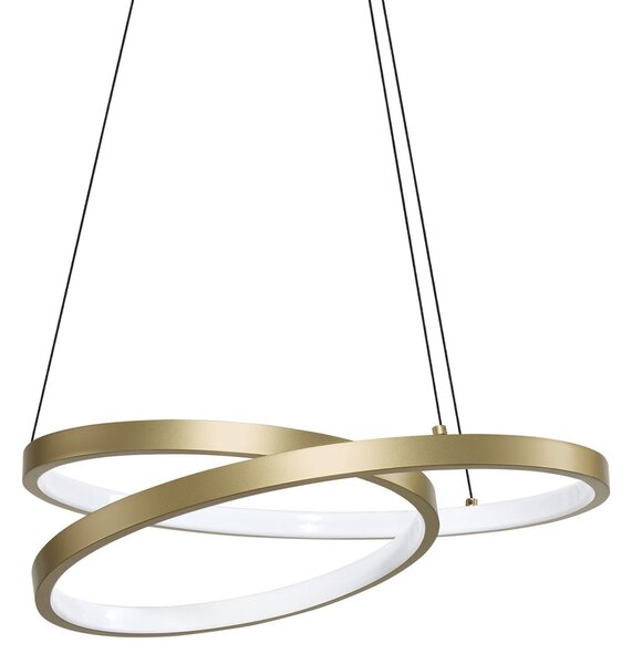 Lampada a sospensione Collezione OZ LED 38W Luce Calda Ottone Dimmerabile Ideal Lux