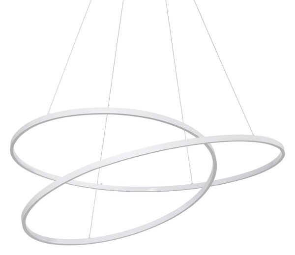 Lampadario Collezione OZ LED 75W Luce Calda 3000K Finitura Bianco Ideal Lux