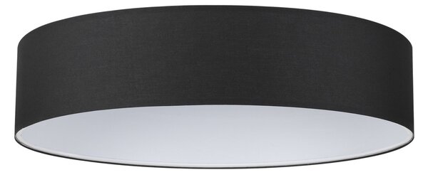 Set di Paralumi Cilindro D90 H18 Nero in Tessuto - Ideal Lux Collezione SET