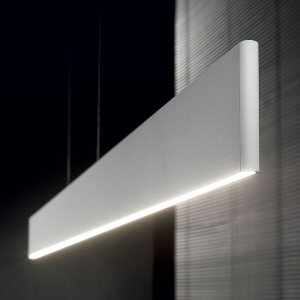Lampada a soffitto Collezione STEEL LED 36W luce calda 3000K bianco Ideal Lux