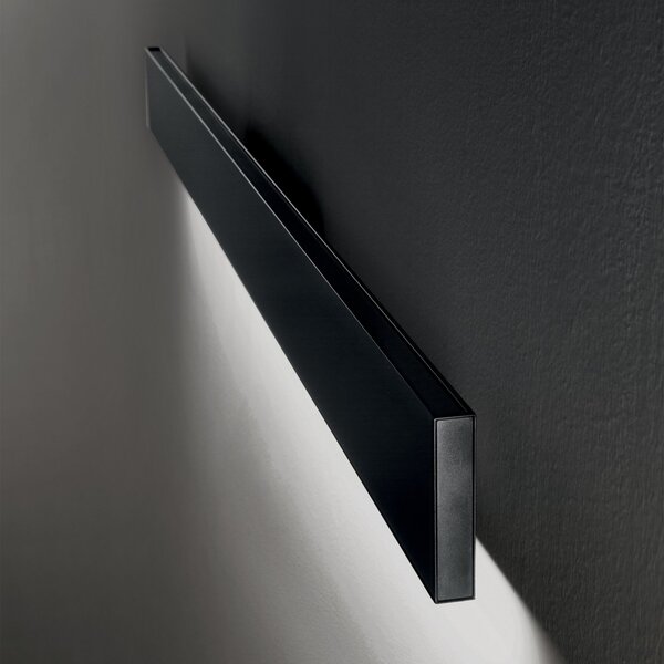 Applique Steel LED 29W Luce calda 3000K Nero Ideal Lux