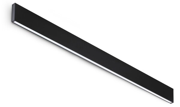 Applique Steel LED 29W Luce calda 3000K Nero Ideal Lux