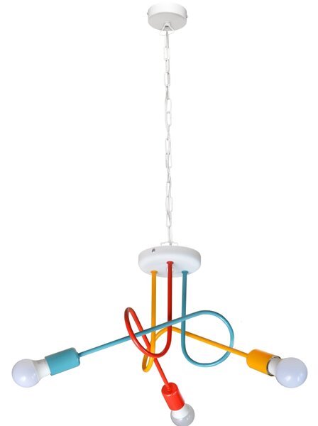 Plafoniera LED per bambini OXFORD 5xE27/60W/230V