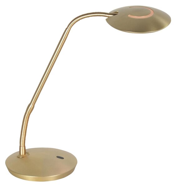 Lampada da tavolo - ottone - Zenith2 - plastica metallo - lampada da scrivania - LED - 4397ME - Steinhauer Exclusive