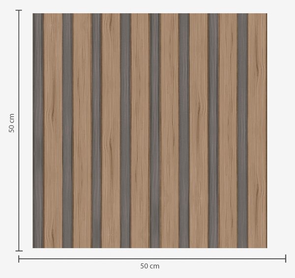 Carta da parati Doghe verticali in legno con inserti scuri, Parati geometrica classici, Parati geometrica a righe classici, a01054 : Uwalls.it