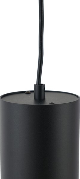 Lampada a sospensione nera moderna per sistema a binario monofase GU10 70mm - Iconic Holt