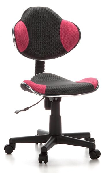 Hjh OFFICE sedia girevole per bambini KIDDY GTI-2 sedia da scrivania per bambini regolabile in altezza senza braccioli in tessuto