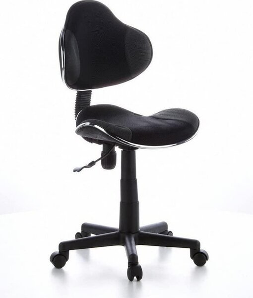 Hjh OFFICE sedia girevole per bambini KIDDY GTI-2 sedia da scrivania per bambini regolabile in altezza senza braccioli in tessuto