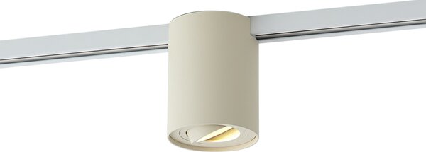 Faretto moderno beige per sistema a binario monofase - Iconic Rondoo Up