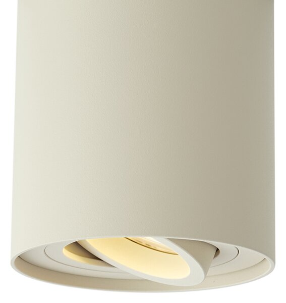 Faretto moderno beige per sistema a binario monofase - Iconic Rondoo Up