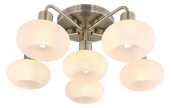 Rabalux - Lampadario a plafone 6xE14/40W/230V