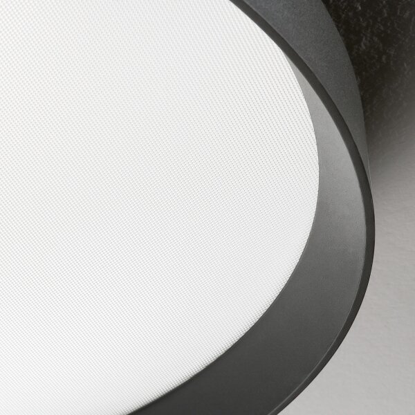 Ideal Lux-Plafoniera LED FLY LED/26W/230V 2700K diametro 45 cm CRI90 IP40 nero