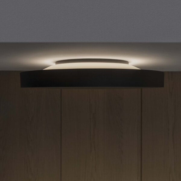 Ideal Lux-Plafoniera LED FLY LED/26W/230V 2700K diametro 45 cm CRI90 IP40 nero