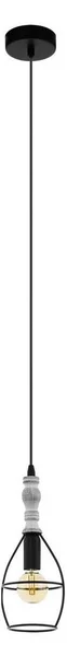 Eglo 33016 - Lampadario a sospensione con filo ITCHINGTON 1xE14/40W/230V