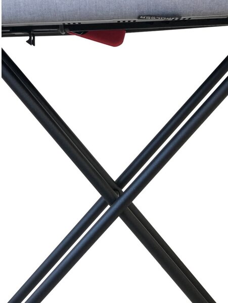 Asse da stiro 120x38 cm K-Tres Black Tube – Rolser