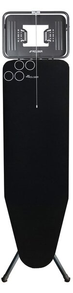 Asse da stiro 120x38 cm K-Tres Black Tube – Rolser