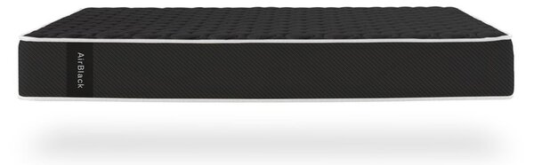 Materasso rigido/semirigido in schiuma reversibile 180x200 cm Air Black – Moonia