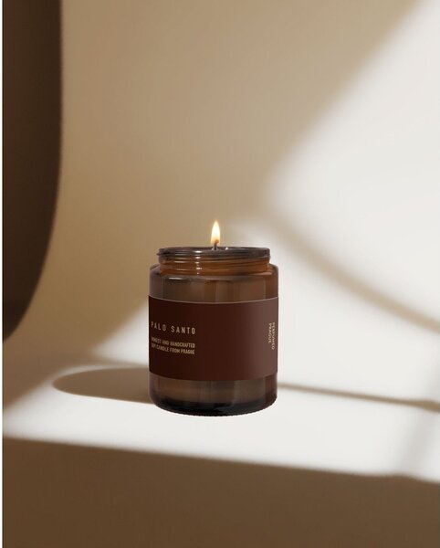 Candela in cera di soia profumata #101 Palo Santo – Perfumed Prague