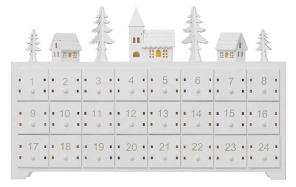Calendario dell'Avvento LED 3xLED/2xAA