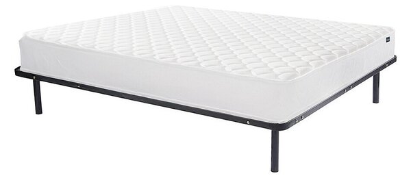 Set Telaio a doghe + Materasso schiuma accoglienza memory spessore 15 cm 140 x 190 cm - PELOPS di YSMÉE