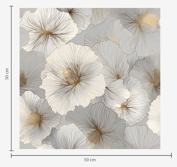 Carta da parati Floreali eleganti, Parati fiori e piante classici, a00969 : Uwalls.it