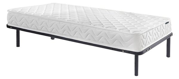 Set Telaio a doghe + Materasso schiuma accoglienza memory spessore 15 cm 90 x 190 cm - PELOPS di YSMÉE