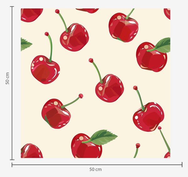 Carta da parati Ciliegie succose, Parati unica, a01146 : Uwalls.it