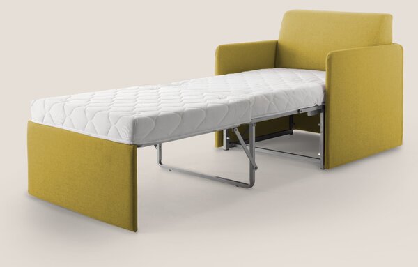 DAG Poltrona letto singolo salvaspazio in TESSUTO impermeabile T13 gia