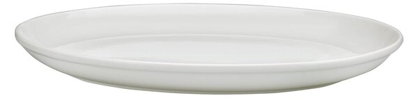Vassoio Ovale 39x28x4,5 Cm In Porcellana Allluminica Kaleidos Aluxina Bianco