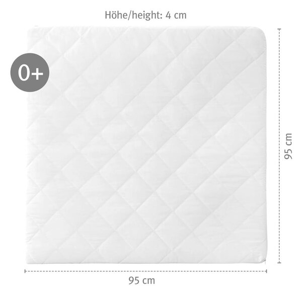 Materasso per bambini in schiuma 100x100 cm - Roba