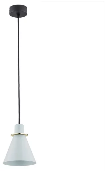 Argon 4682 - Lampadario su filo BEVERLY 1xE27/15W/230V blu/oro