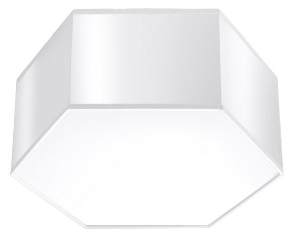 Sollux SL.1057 - Plafoniera SUNDE 2xE27/60W/230V 13,5 cm bianca