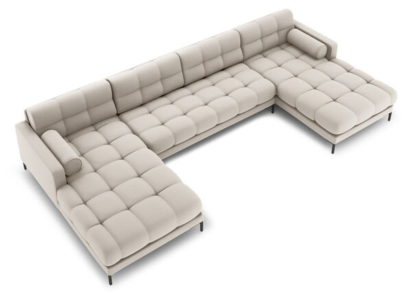 Divano angolare a U beige Bali - Cosmopolitan Design