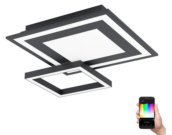 Eglo 99312 - Plafoniera LED RGB SAVATAEILA-C LED/20W/230V + T