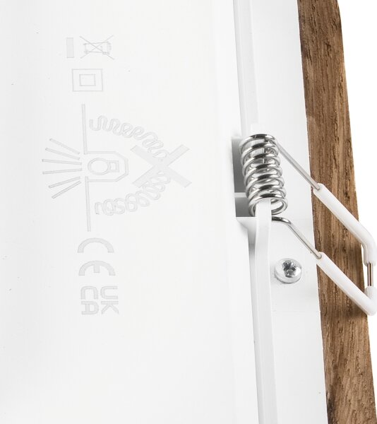 Lampada LED da incasso WOODY SPOT LED/17W/230V 3000K noce 18,5x18,5 cm