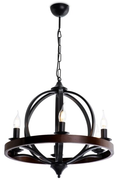 Lampadario a sospensione con catena KYOLN 6xE14/40W/230V