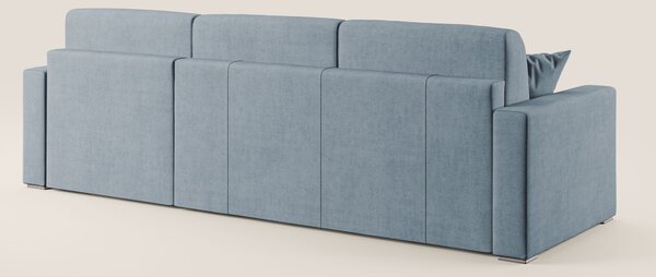 Best Divano letto angolare in tessuto impermeabile T02 carta da zucche