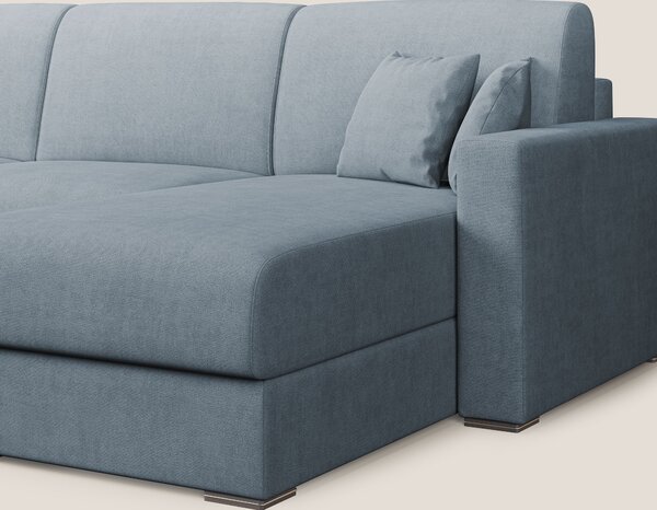 Best Divano letto angolare in tessuto impermeabile T02 carta da zucche